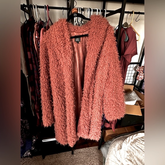 Wild fable fringe pink jacket - Picture 3 of 5